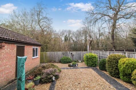 Rear of property