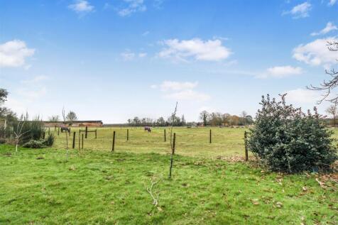 Rear garden/Field views