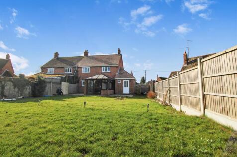 Rear of property