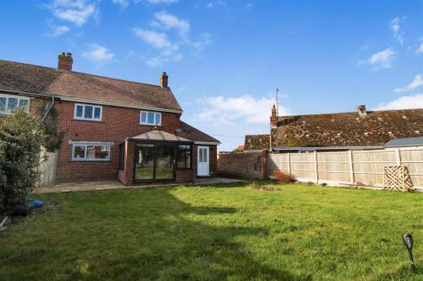 Rear of property