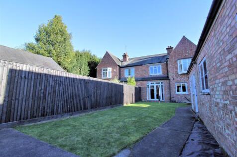 Rear of property
