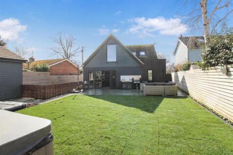 Rear of property
