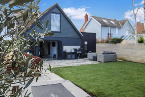 Rear of property