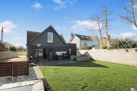 Rear of property
