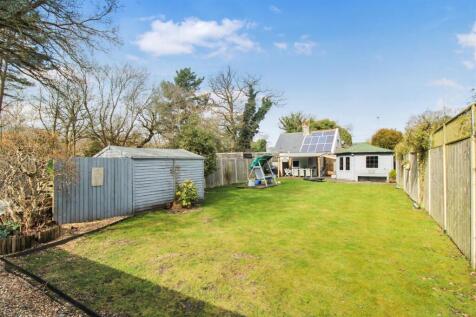 Rear of property