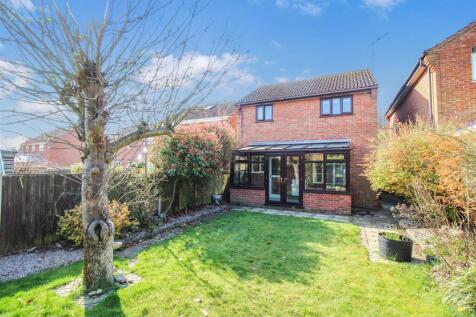 Rear of property