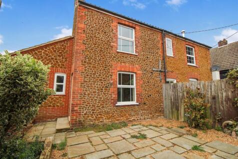 Rear of property