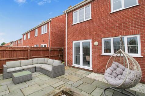 Rear of property