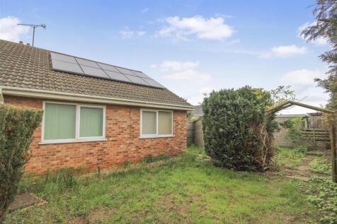Rear of property