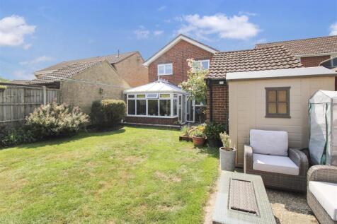 Rear of property