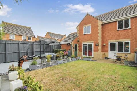Rear of property