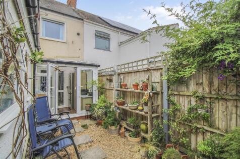 Rear of property