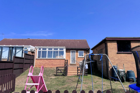 Rear of property