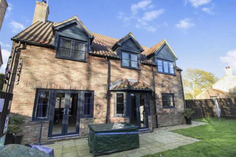 Rear of property