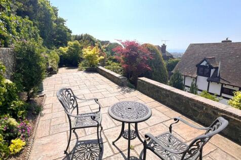 The upper terrace