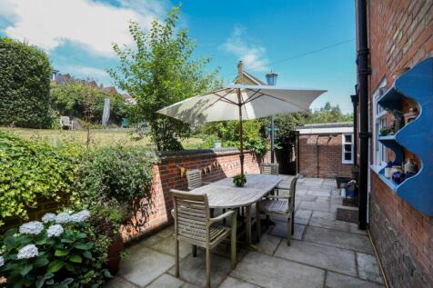 Rear terrace