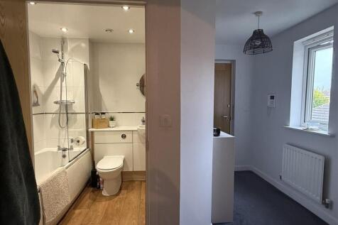 hall into bathroom