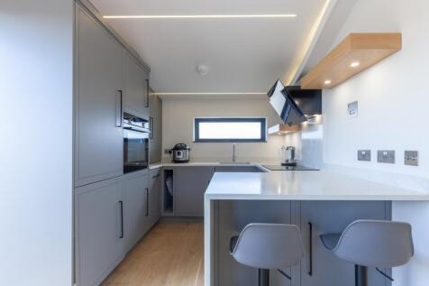 Open plan kitchen living area 