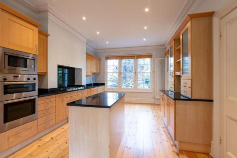 Kitchen dining and living rea 