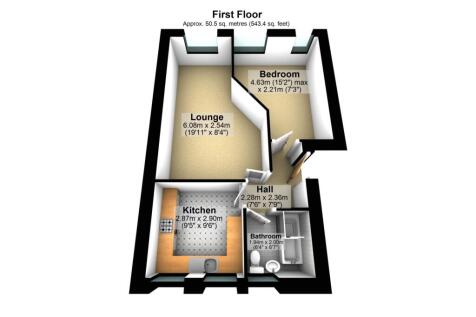 3 Gabriels Wharf, Water Lane, Exeter - FLOORPLAN