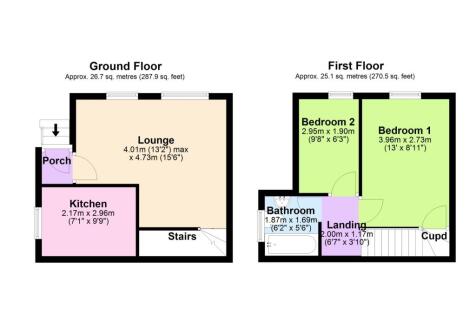 6 Queen Lane, Dawlish - FLOORPLAN