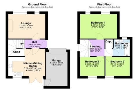 5 Church View, Weech Road, Dawlish - FLOORPLAN