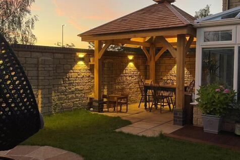 Gazebo At Night