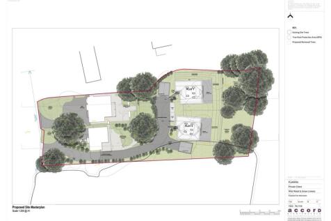 Proposed site plan