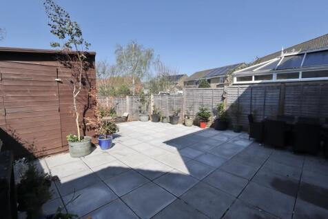 Rear patio