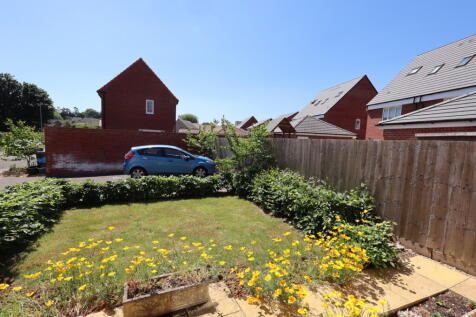 Front garden and two parking spaces