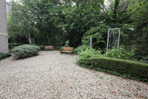 Communal garden area