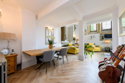 Dining area through to living room