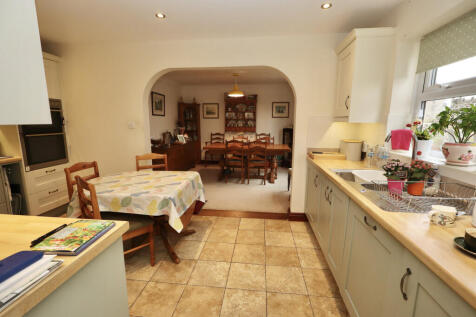 Kitchen through to dining area