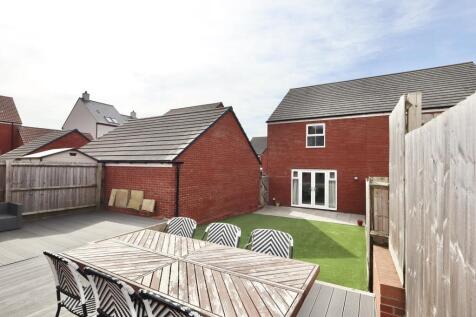 Rear elevation and garden