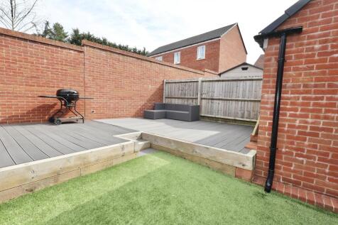 Composite raised decking