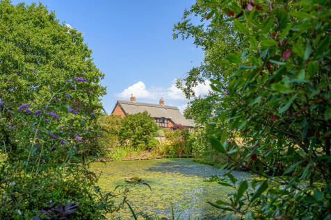 Pond and House