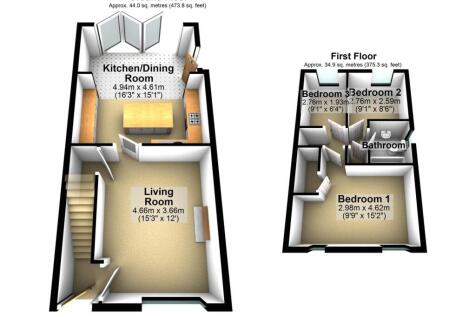 Lealholme Naburn, 3d.JPG