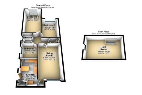8 Mallard Way, Haxby - 3D Plan