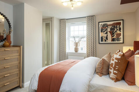 Main bedroom in the Blyford 3 bedroom home