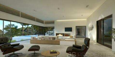 UNIQUE, MODERN PROJECT OF A HIGH END VILLA FOR SALE IN SOL DE MALLORCA