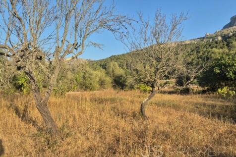 Land with small house 