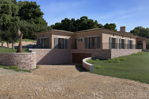 PLOT WITH BUILDING LICENSE AND PROJECT FOR SALE IN AUCANADA 