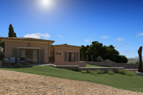 PLOT WITH BUILDING LICENSE AND PROJECT FOR SALE IN AUCANADA 