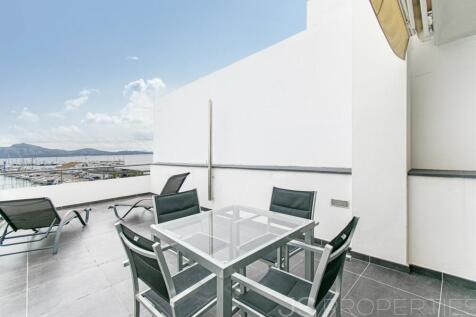 FRONTLINE DUPLEX WITH UNOBSTRUCTED VIEWS OF THE SEA AND MOUNTAINS 