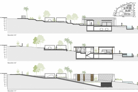 PROJECT OF A SPECTACULAR , SEAFRONT, MODERN VILLA IN MANRESA 