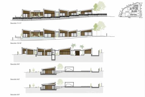 PROJECT OF A SPECTACULAR , SEAFRONT, MODERN VILLA IN MANRESA 