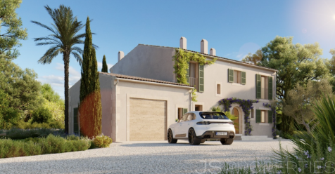PROJECT FOR A MODERN VILLA IN SES SALINES FOR SALE 