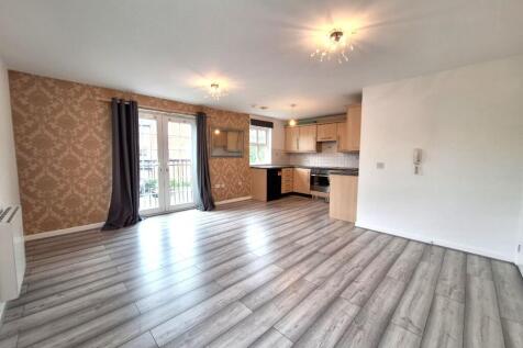 Living Room with Kitchen