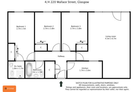 Floor plan 4.4 220 Wallace St