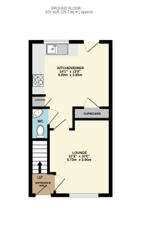 Downstairs floor plan